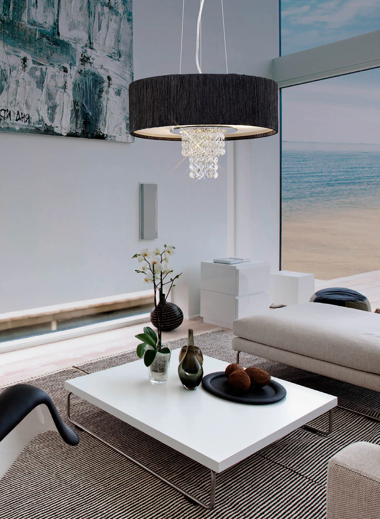 Nerissa Crystal Ceiling Lights Diyas Shaded Crystal Fittings Nerissa Crystal Ceiling Lights Diyas Shaded Crystal Fittings